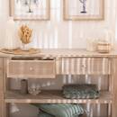 Consolle 2 cassetti "Fascino" L.110 cm Beige