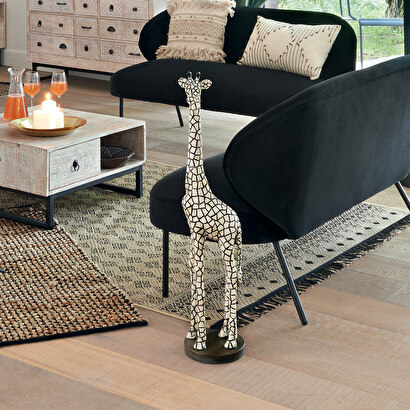 Statua "giraffa" h.89 cm
