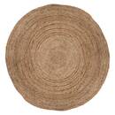 Tappeto in juta D.120 cm Beige