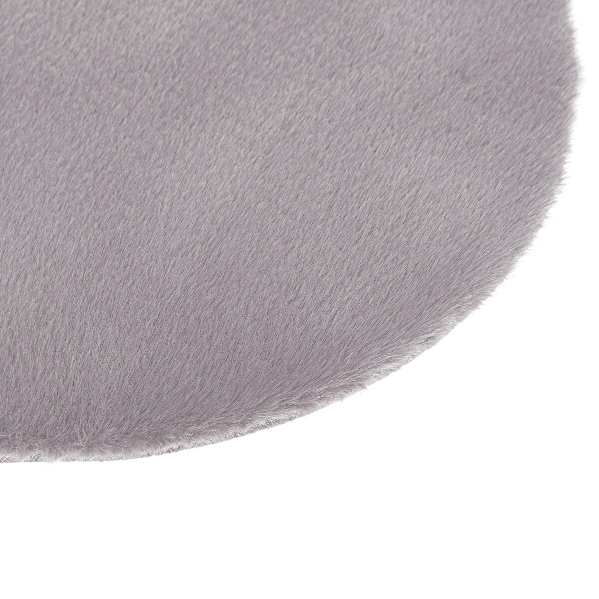 Tappeto effetto pelliccia Grigio, 60x90 cm Grigio