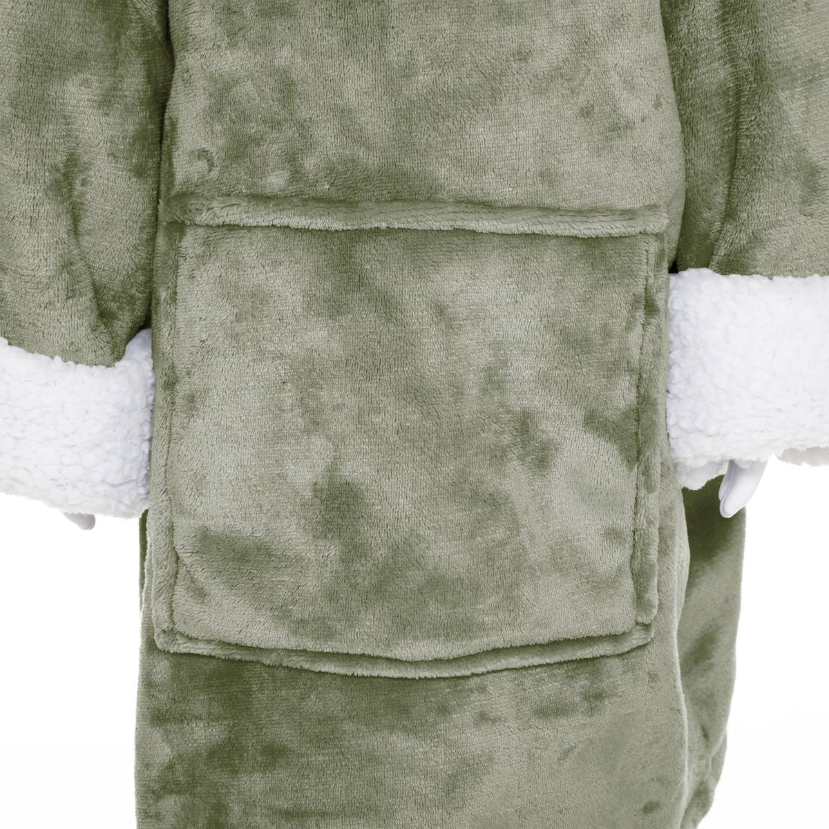 Coperta con maniche "Dinosauro" Verde, da 3 a 10 anni Verde