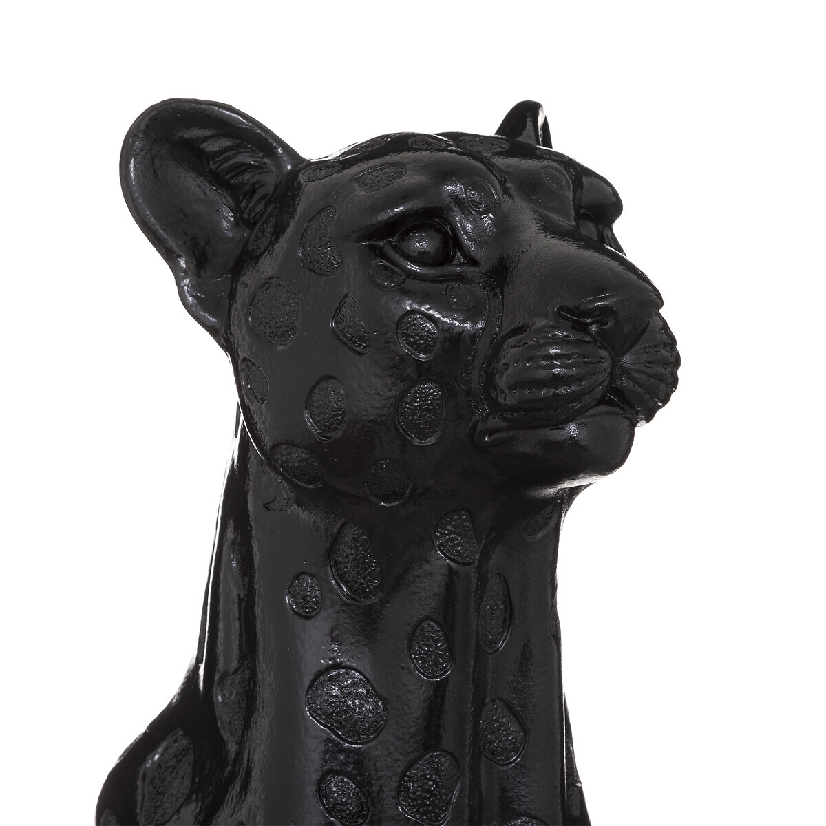 Statuetta leopardo "Artifice" Nero, H.90 cm Nero