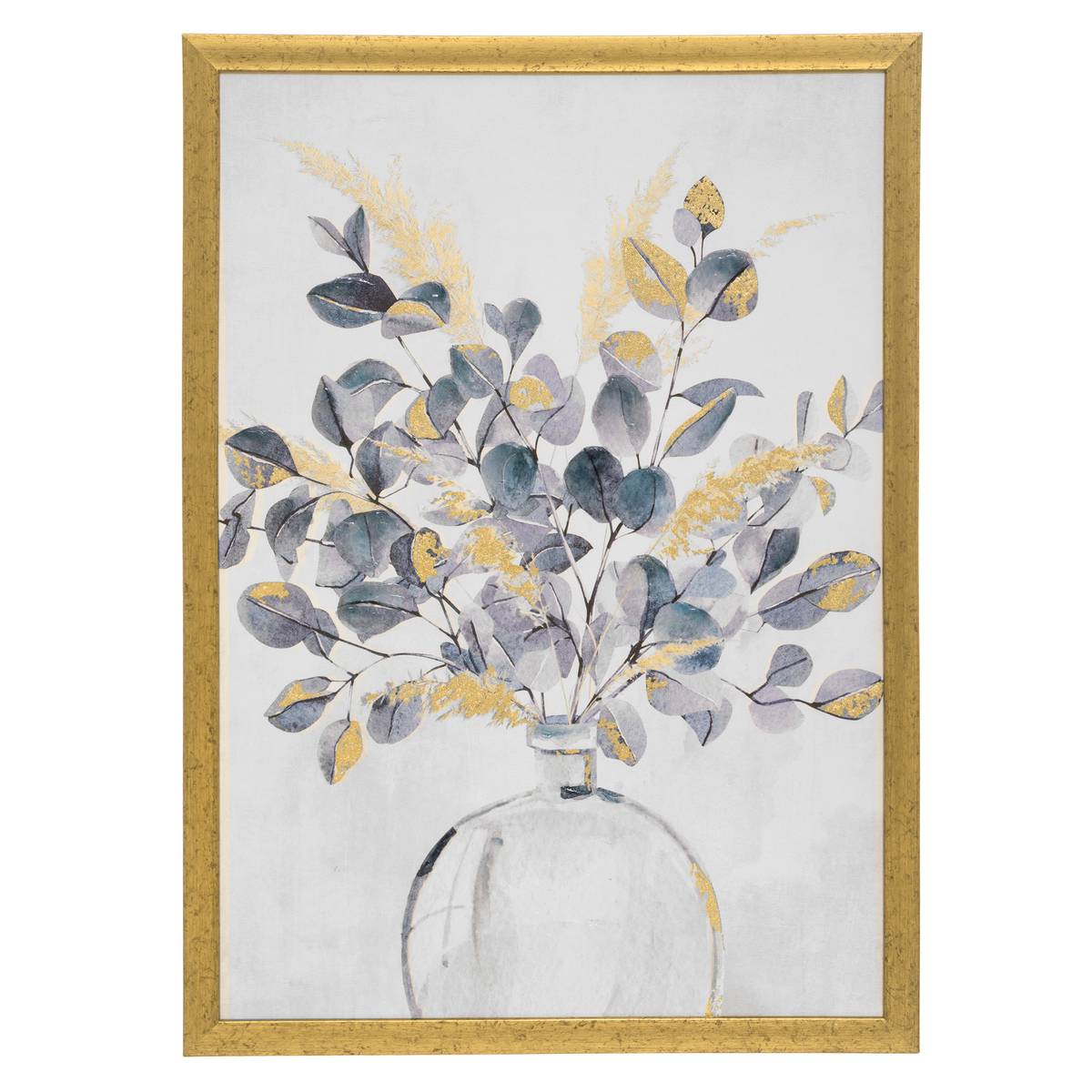 Tela incorniciata "Fiori" 50x70 cm Multicolore