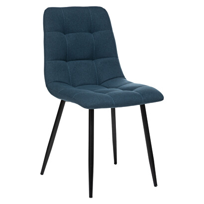 Sedia "sirac" blu anatra
