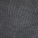 Poltrona "Celeste" Velluto a coste, Grigio Grigio