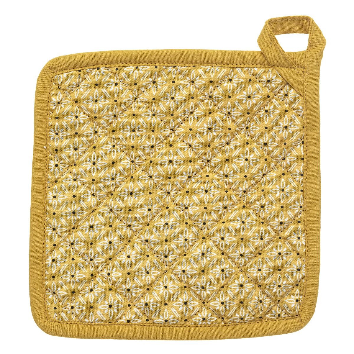Guanto, presina "Paty" Giallo senape, H.20 cm Giallo senape