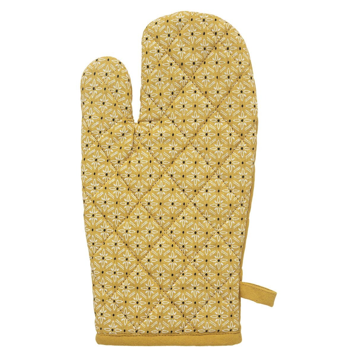 Guanto, presina "Paty" Giallo senape, H.20 cm Giallo senape