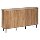 Buffet 2 ante "Colva" Effetto rovere, 140x80 cm Beige