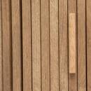 Libreria 2 ante "Colva" Effetto rovere, 80x180 cm Legno naturale