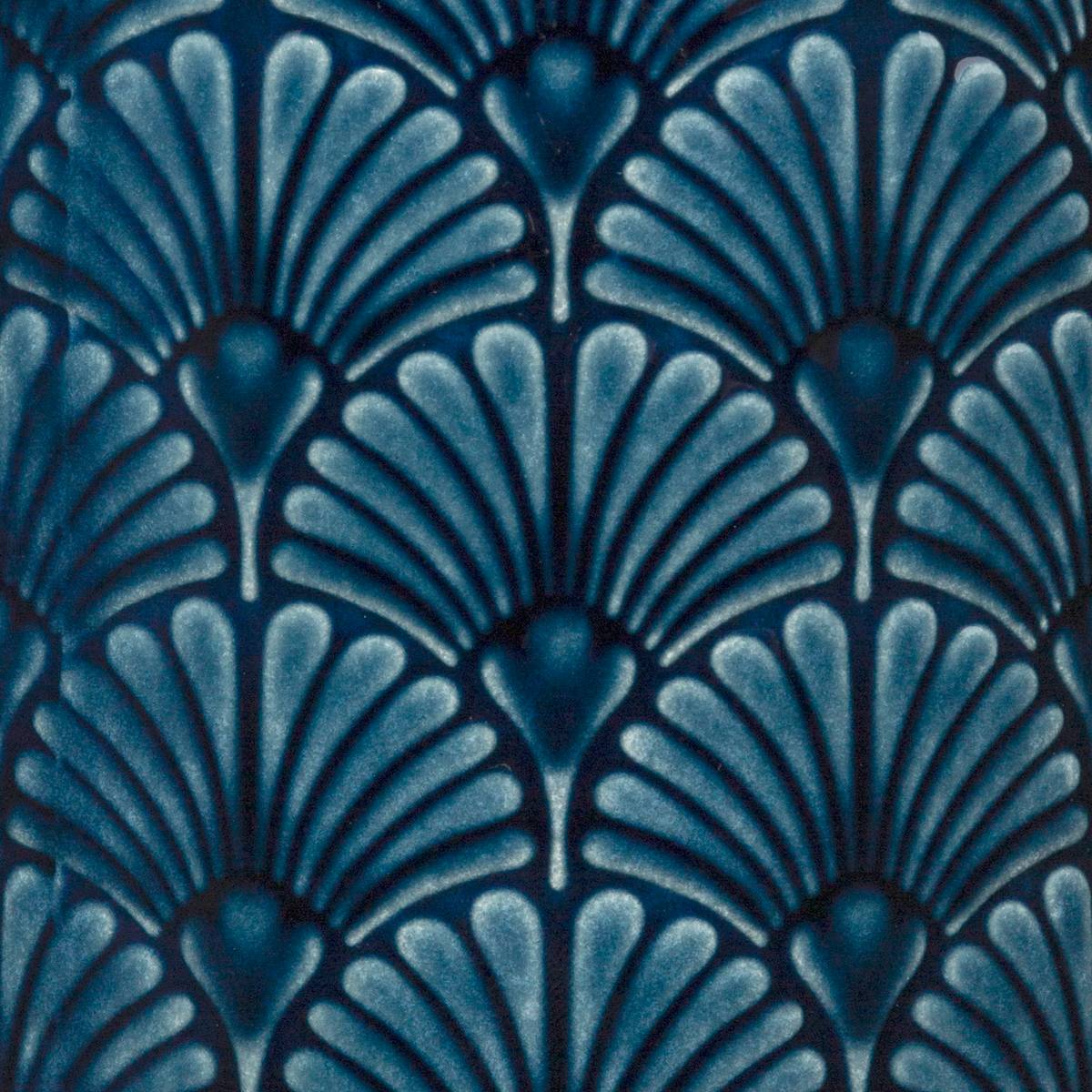 Vaso "Feel", ceramica H.21 cm Blu