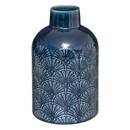Vaso "Feel", ceramica H.21 cm Blu