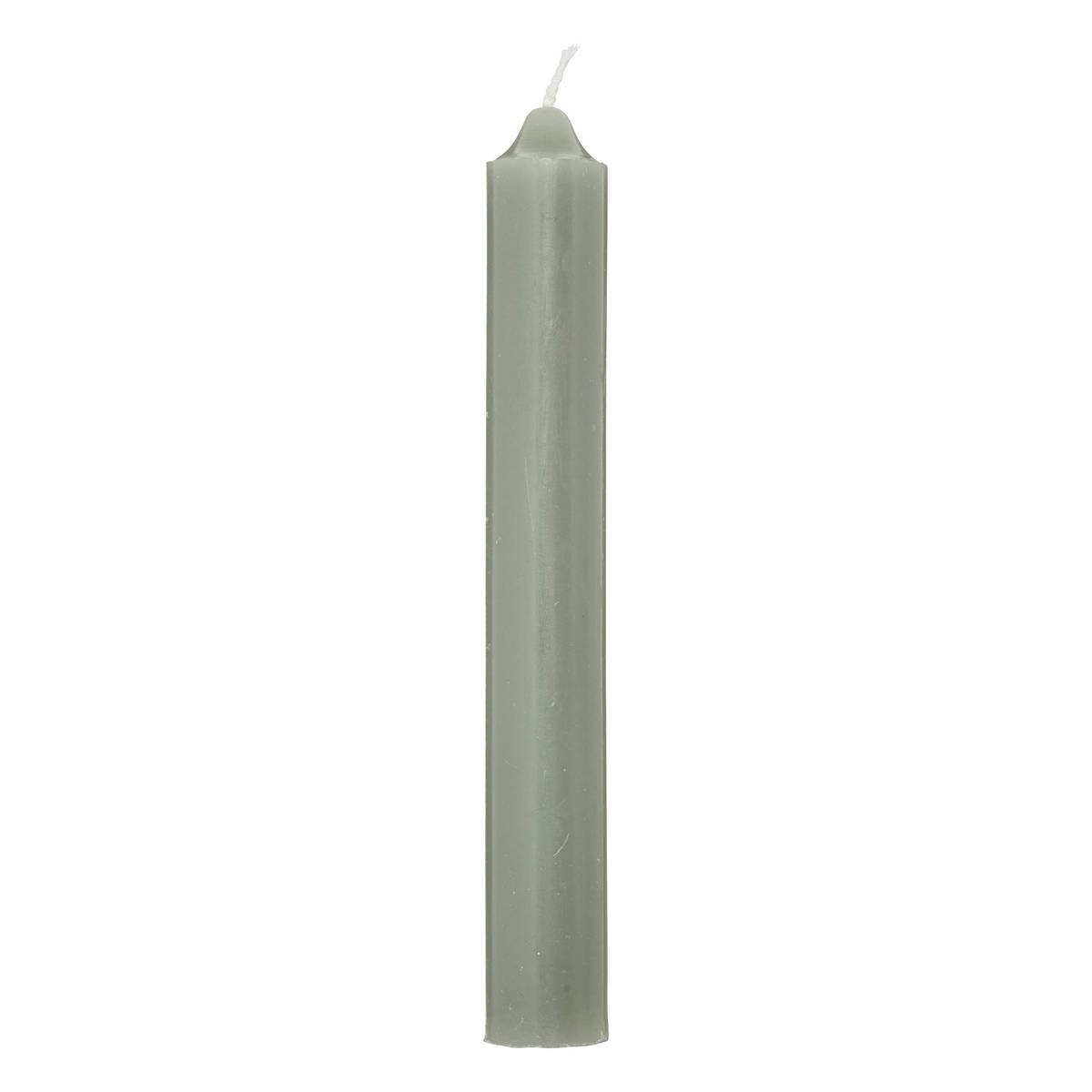 Set di 10 candele a bastoncino Verde eucalipto, 45g Verde eucalipto