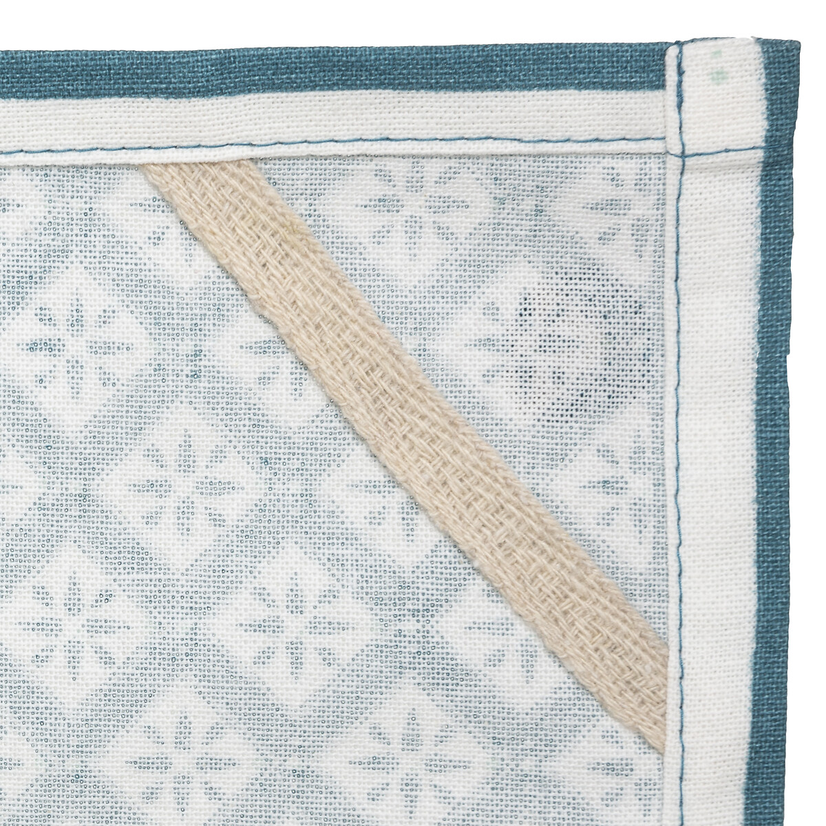Set di 3 strofinacci in cotone Blu petrolio, 45x70 cm Blu anatra
