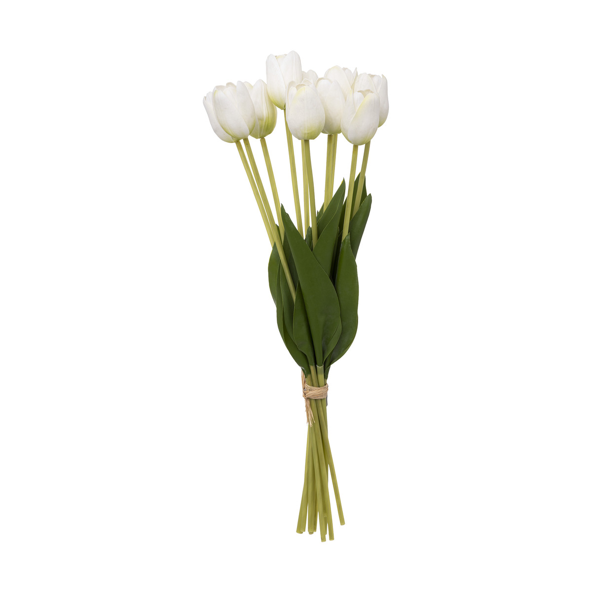 Bouquet di Tulipani Bianco, H.48 cm Bianco