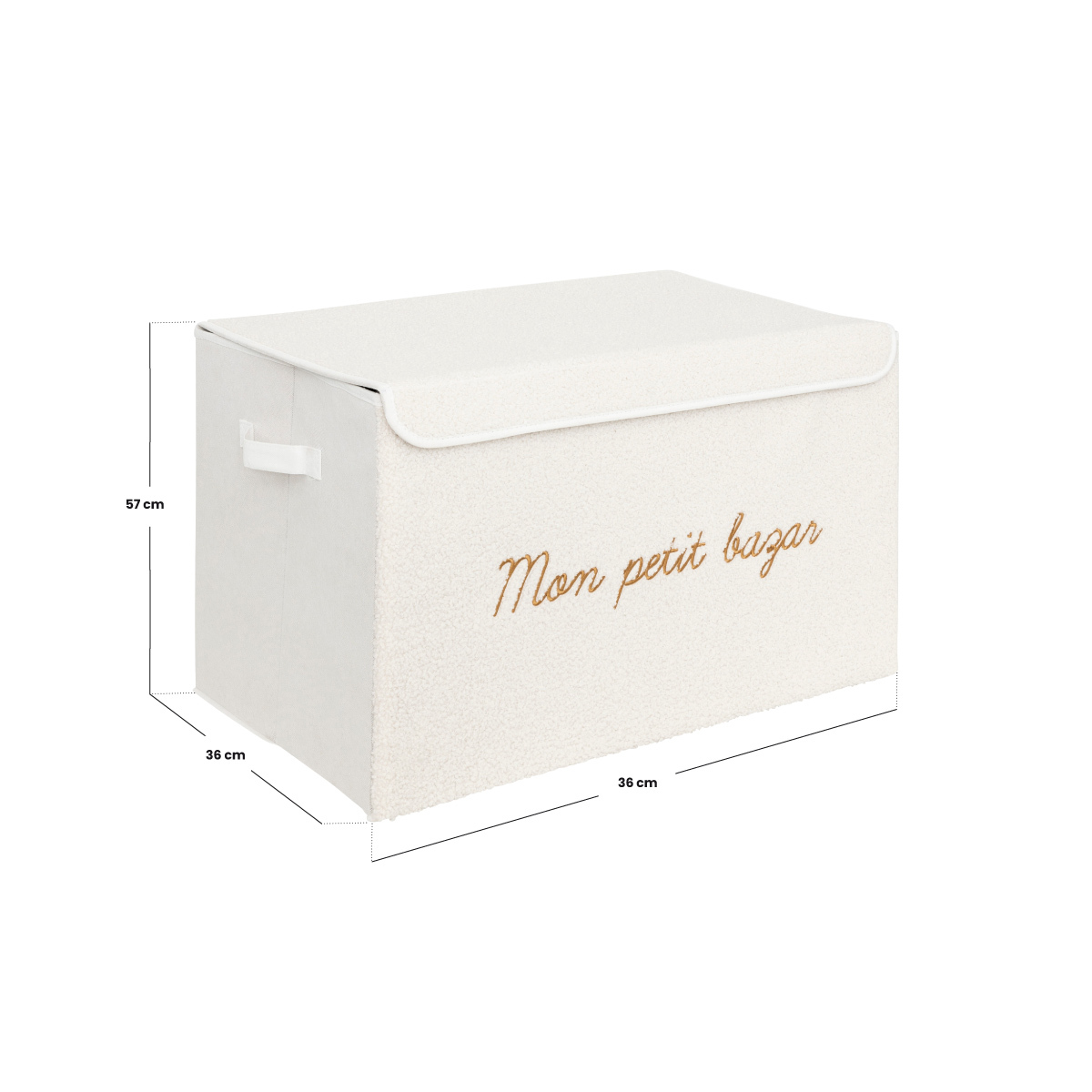 Baule per bambini con nappe