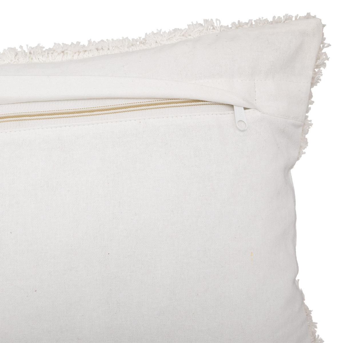 Copricuscino Bianco avorio, 30x50 cm Bianco avorio