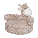Poltrona per bambini "Giraffa" Beige e bianco Grigio
