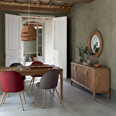 Tavolo da pranzo allungabile "Sabor" Acacia, L.180-260 cm Legno naturale