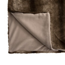 Plaid "Grizzli" pelliccia sintetica Marrone, 180x230 cm Marrone