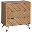 Cassettiera a 3 cassetti "Naomi" Spina Beige