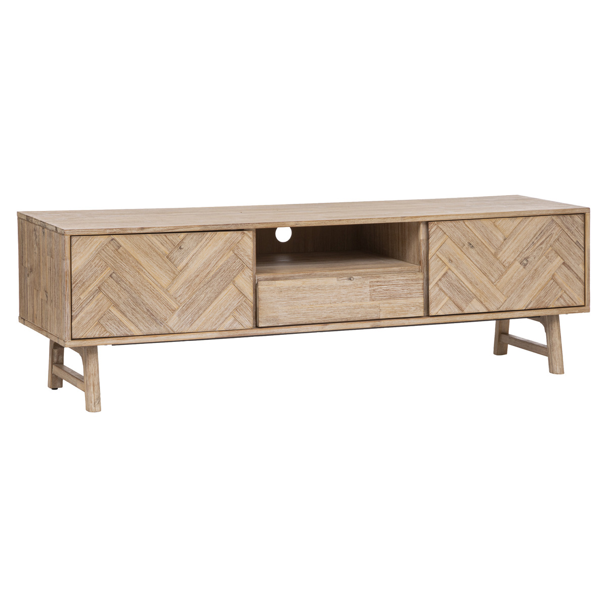 Mobile TV "Aeris" Acacia, 55x180 cm Legno naturale