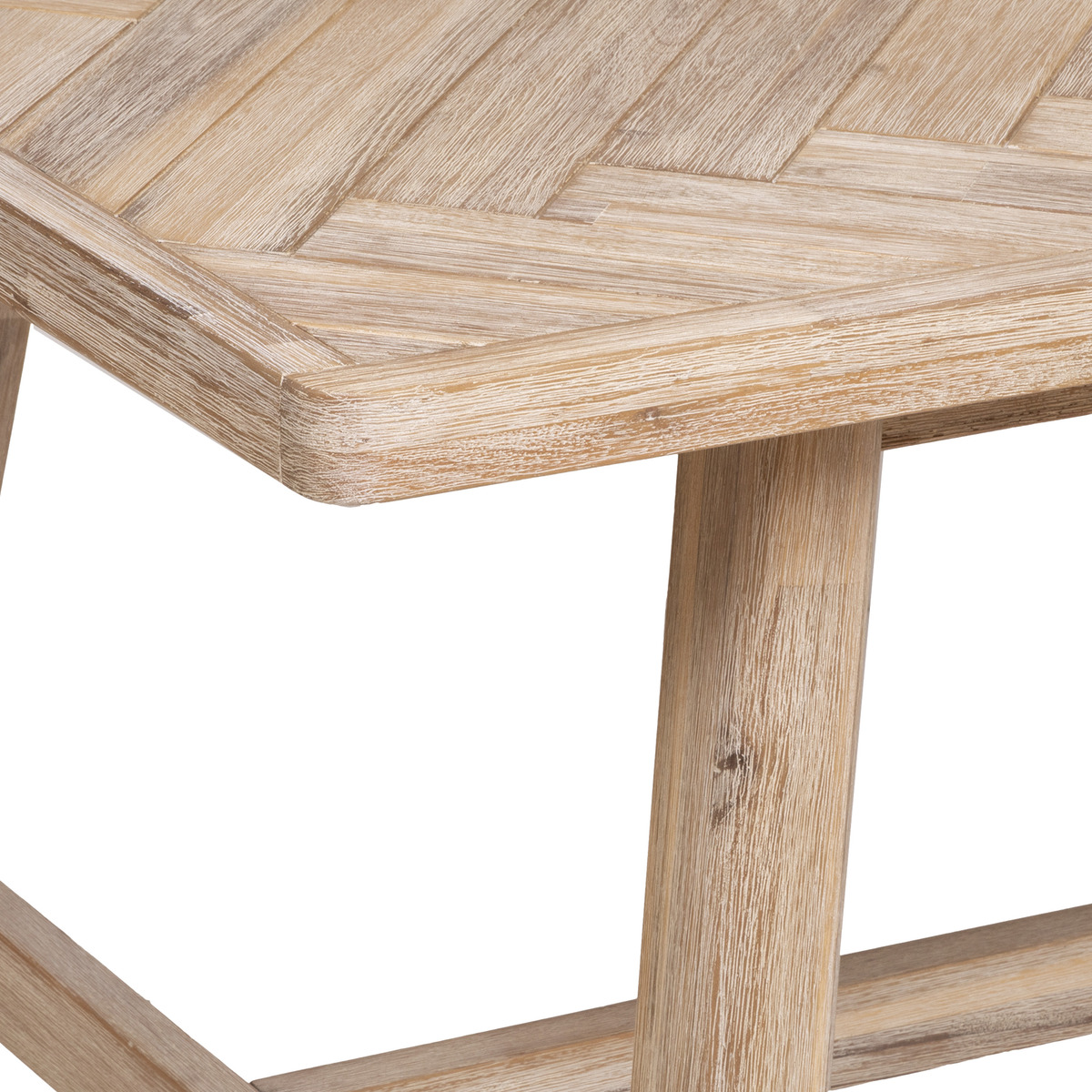 Tavolo da pranzo allungabile "Aeris" Acacia, L.180-220 cm Legno naturale
