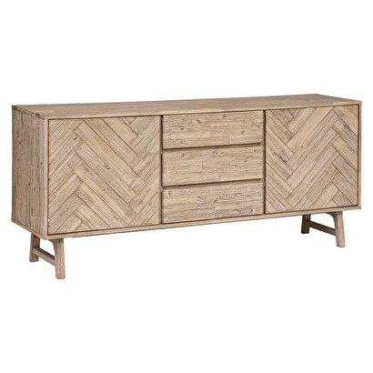 Credenza 2 ante "aeris" acacia, 180x80 cm