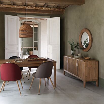 Credenza 4 ante "sabor" acacia, 160x80 cm