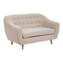 Divano "Retro" 2 posti, Beige Beige