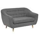 Divano "Retro" 2 posti, Grigio Grigio