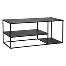 Mobile TV "Gota" Metallo nero, 50x120 cm Nero