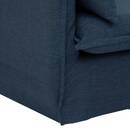 Divano letto "Odilon" 3 posti, Blu inchiostro Blu inchiostro