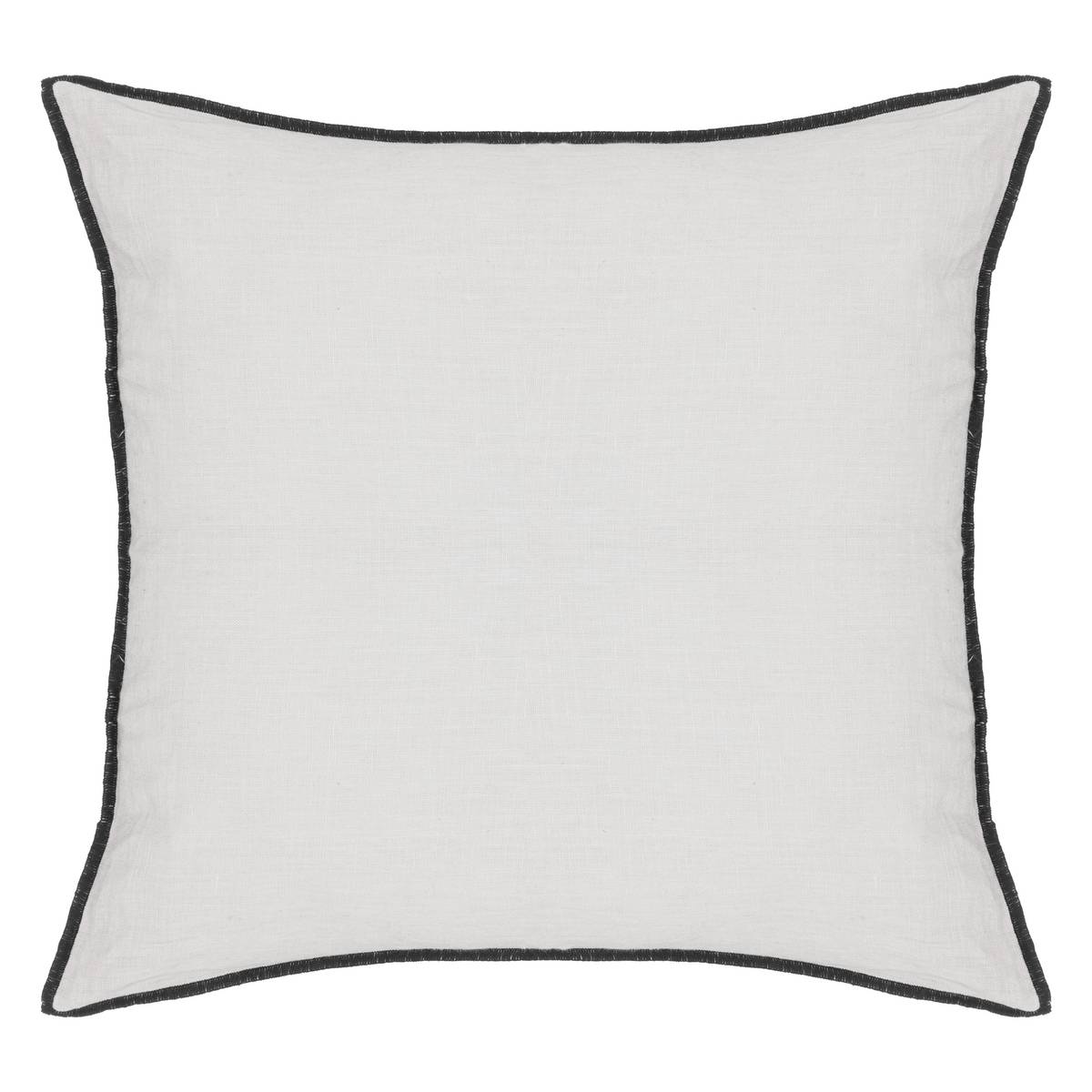 Cuscino "Linah", cotone Bianco, 45x45 cm Bianco