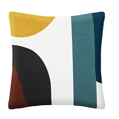 Cuscino "hary" multicolore, 45x45 cm