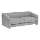 Divano letto "Guppy" 3 posti, Grigio topo Grigio topo
