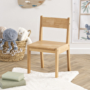 Sedia per bambini "Robin" Marrone Legno naturale