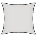 Cuscino "Linah", cotone Bianco, 45x45 cm Bianco