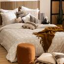 Cuscino "Linah", cotone Bianco, 45x45 cm Bianco