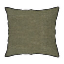 Cuscino "Linah", cotone Verde kaki, 45x45 cm Verde cachi