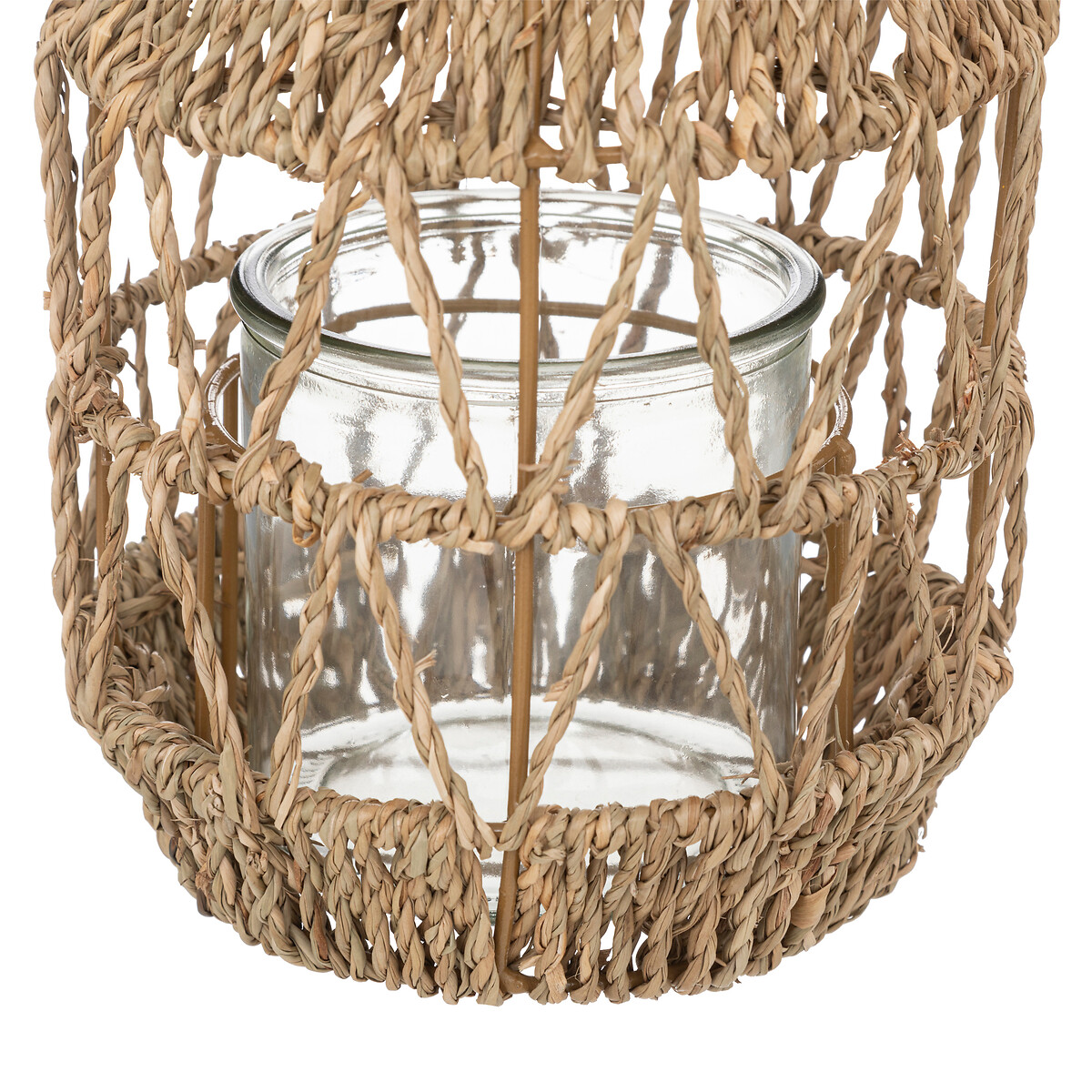 Lanterna, rattan H.18 cm Beige