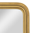 Specchio "Adele" Dorato, H.160 cm Oro