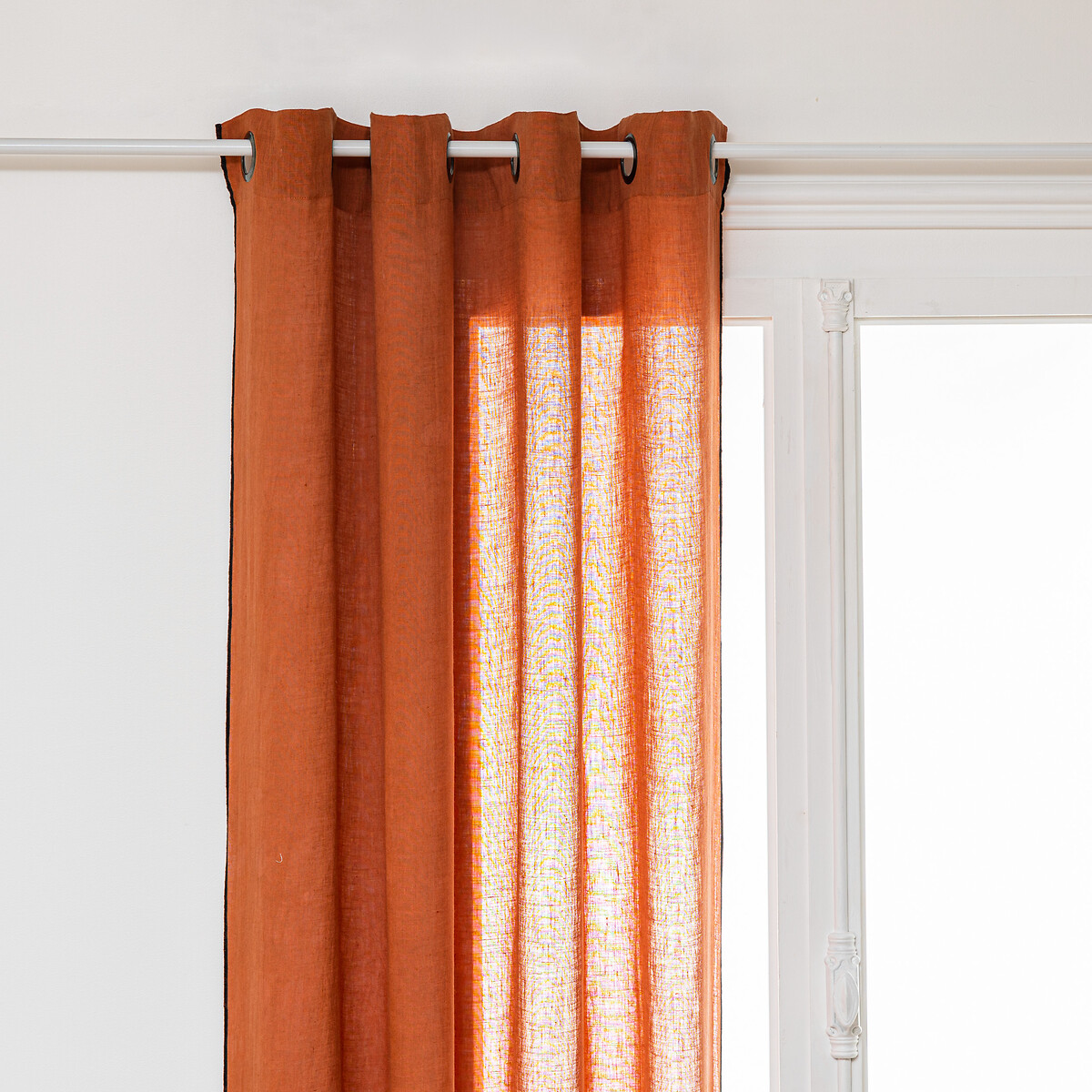 Tenda "Linah", Lino Rosa Terracotta, 130x260 cm Rosa terracotta