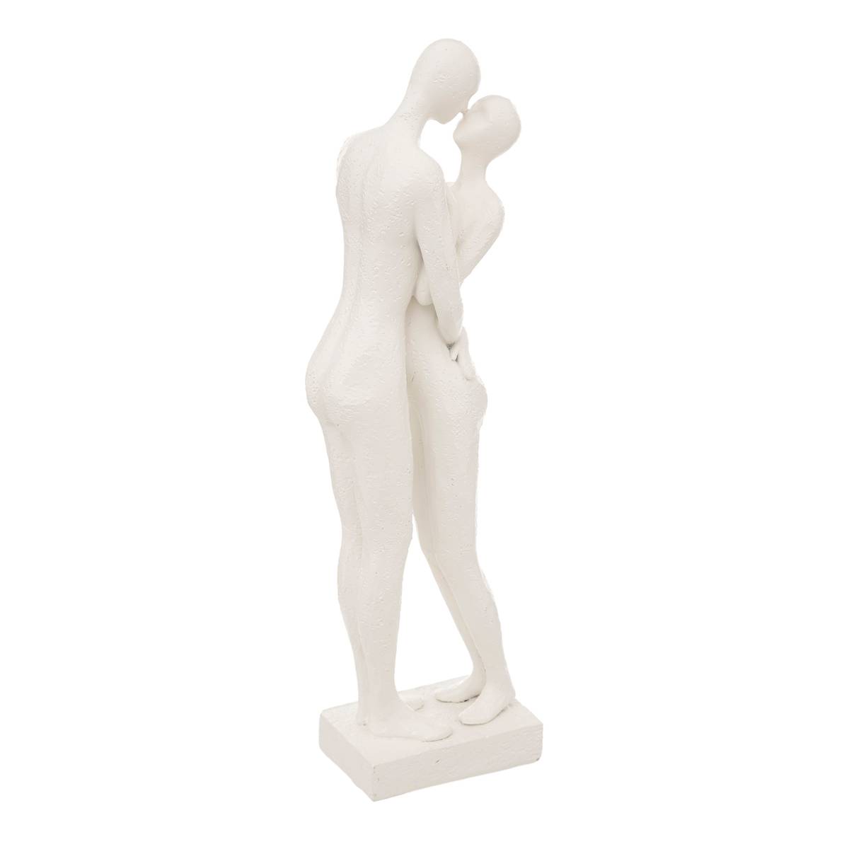 Statuetta "Coppia" Bianco, H.33 cm Bianco
