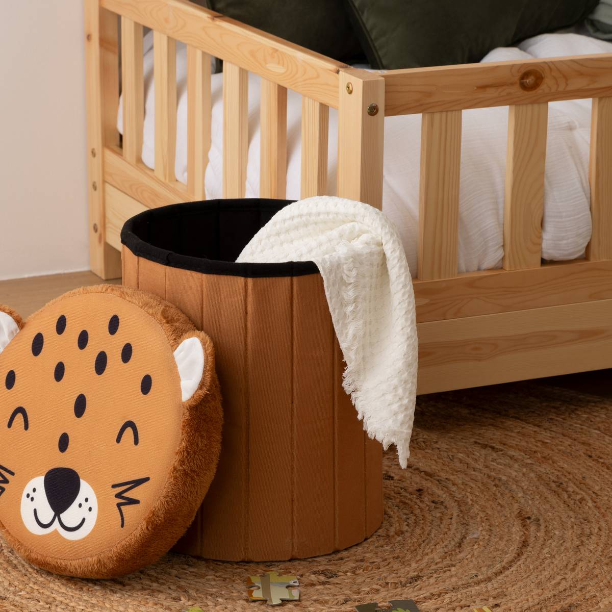 Tappeto, juta D.160 cm Beige
