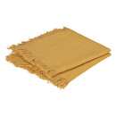 Set di 2 tovaglioli "Maha" Giallo senape, 40x40 cm Giallo senape