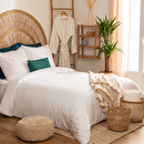Federa, cotone Bianco, 50x70 cm Bianco