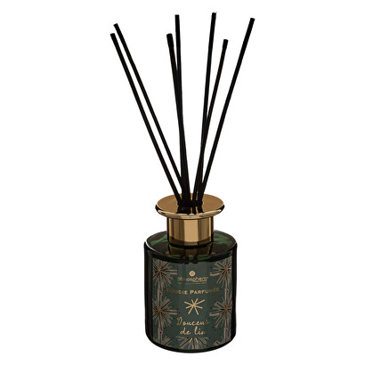 Diffusore di fragranze "plum" vetro, morbidezza del lino, 150ml