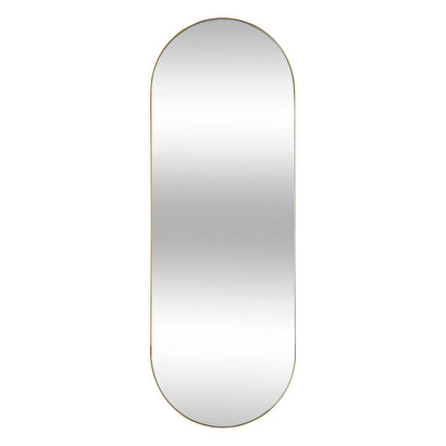 Specchio "selena" dorato, h.112 cm