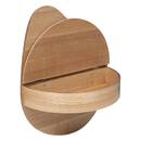 Scaffale "Giuseppe" 39x49 cm Legno naturale