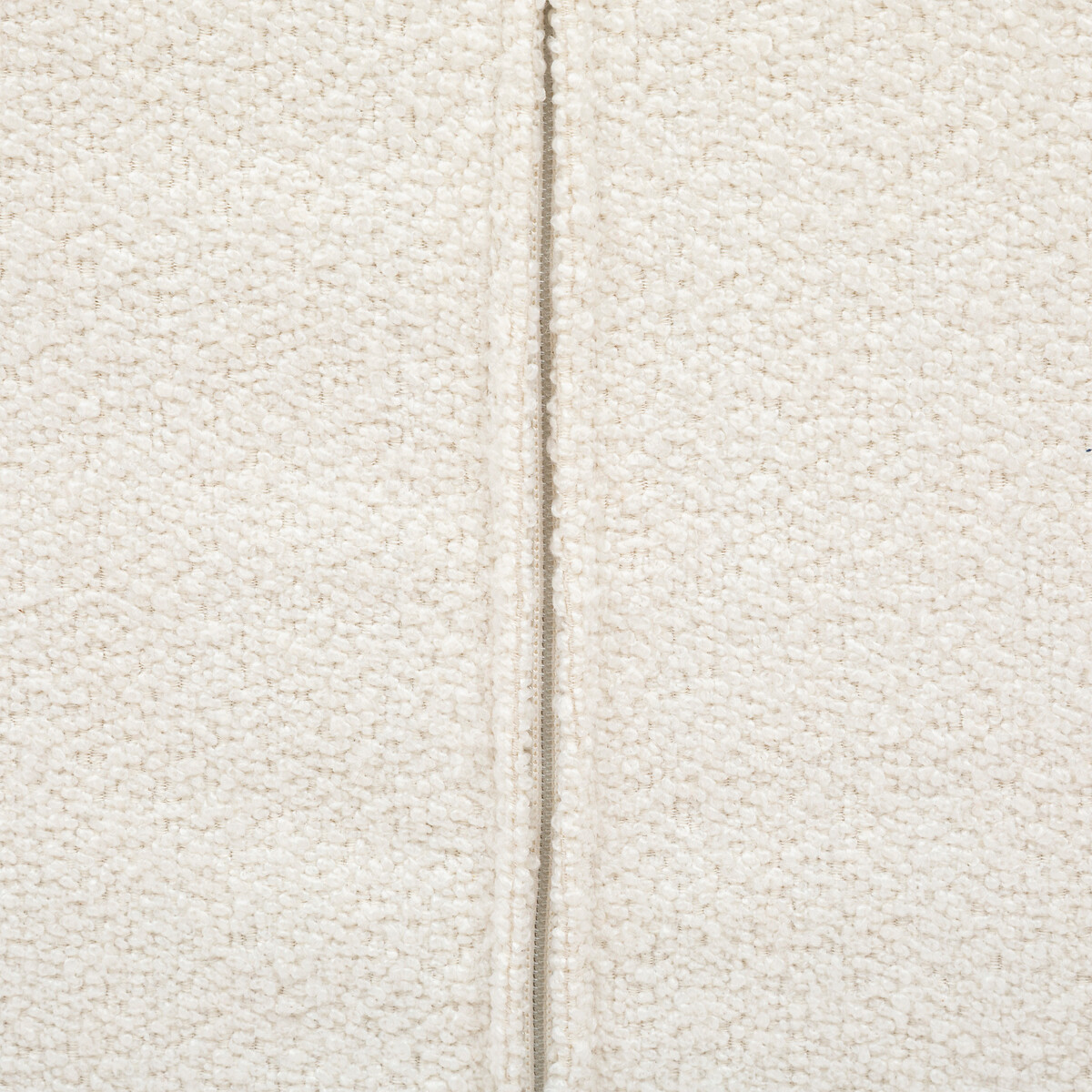 Modulo angolare "Kiona" Bouclette, Bianco Bianco avorio